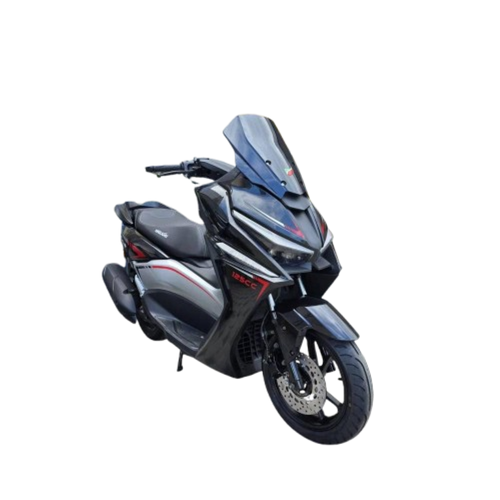 Скутер Migliori AMAX II 125 црн/сребрен/мат црн